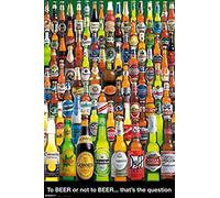 Grupo Erik Beers To Beer Or Not To Beer Poster - 35.8 x 24.2 inches / 91 x 61.5 cm - Shipped Rolled Up - Cool Posters - Art Poster - Posters & Prints - Wall Posters