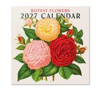 Grupo Erik Botanical Flowers Wall Calendar 2027 UK - Flower Gifts