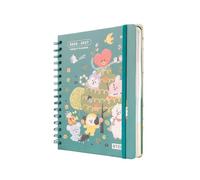 Grupo Erik A5 Academic Diary 2026-2027 Week to View - BT21 Kawaii Gifts | Back to School Planner 2026-2027, Mid Year Diary 2026 2027, A5 Weekly Planner | Kawaii Stationery Gifts