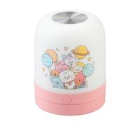 Grupo Erik BT21 Ambient Lamp - USB/Battery, Kawaii Kids Night Light | Rechargeable Lamp LED - 6 Hours Runtime, 3 Light Temperatures, Touch Lamps Bedside | Kawaii Stuff, BT21 Merch