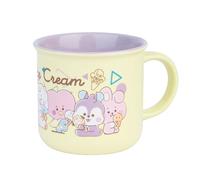 Grupo Erik BT21 Ceramic Mug - Kawaii Gifts, Merchandise, Merch | 12.6 oz - 375 ml Coffee Mug Tea, Cool Mugs and Cups | BT21 BTS Gifts under 10 Pounds, Merchandise, Merch, Kawaii Stuff