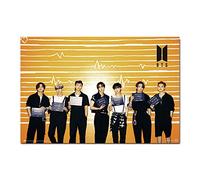 Grupo Erik - BTS Poster - 36 x 24 inches / 91.5 x 61 cm - Shipped Rolled Up - Cool Posters - Art Poster - Posters & Prints - Wall Posters