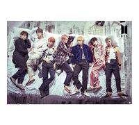 Grupo Erik BTS Superstars Poster - 35.8 x 24.2 inches / 91 x 61.5 cm - BTS Posters - Shipped Rolled Up - Cool Posters - Art Poster - Posters & Prints - Wall Posters