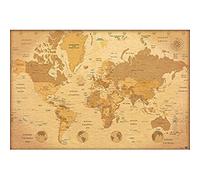 Grupo Erik Card World Vintage Poster - 36 x 24 inches / 91.5 x 61 cm - Shipped Rolled Up - Cool Posters - Art Poster - Posters & Prints - Wall Posters