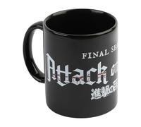 Grupo Erik Ceramic Mug - Attack On Titan Merch | 11.8 oz - 350 ml Coffee Mug Tea, Cool Mugs and Cups | Attack On Titan Gifts Under 15 Pounds