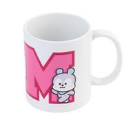 Grupo Erik BT21 Official Merchandise New Mang Ceramic Mug | 35 cl - 350 ml | 3.74 x 3.15 inch - 9.5 x 8 cm | BT21 Mug | Coffee Mug | Tea Mug | BT21 Gifts | BT21 Merchandise