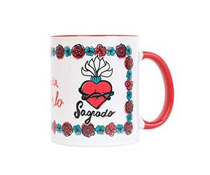 Grupo Erik Ceramic Mug Frida Kahlo | 11.8 oz - 350 ml Coffee Mug Tea, Cool Mugs and Cups | Frida Kahlo Gifts Under 10 Pounds, Art Gifts for Friends