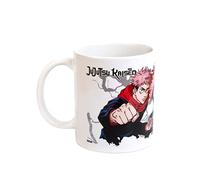 Grupo Erik Jujutsu Kaisen Yuji & Sukuna Ceramic Mug | 35 cl - 350 ml | 3.74 x 3.15 inch - 9.5 x 8 cm | Jujutsu Kaisen Mug | Coffee Mug | Tea Mug | Jujutsu Kaisen Manga
