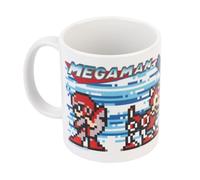 Grupo Erik Mega Man Ceramic Mug | 35 cl / 350 ml / 11.8 oz - 3.74 x 3.15 inches / 9.5 x 8 cm | Coffee Mug | Tea Mug | Cool Gifts | Gamer Gifts | Gaming Desk Accessories