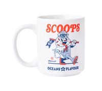 Grupo Erik Stranger Things Scoops Ahoy Ceramic Mug | 35 cl / 350 ml / 11.8 oz - 3.94 x 3.15 inches / 10 x 8 cm | Coffee Mug | Tea Mug | Cool Gifts | Stranger Things Gifts | Stranger Things Merchandise