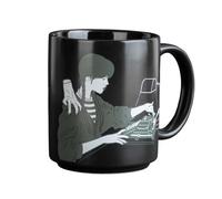 Grupo Erik Wednesday Ceramic Mug | 35 cl / 350 ml / 11,8 oz - 3.74 x 3.15 inches / 9.5 x 8 cm | Coffee Mug | Tea Mug | Cool Gifts | Wednesday Addams Gifts