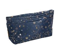 Grupo Erik Cosmetic Bag Astral | 6.9 x 4.3 x 3.7 inches - 17.5 x 11 x 9.5 cm | Cosmetic Case, Large Pencil Case, Cosmetic Pouch, Travel Toiletry Bag | Moon Gifts Under 15 Pounds