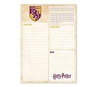 Grupo Erik Daily Planner A5 - Harry Potter Stationery | Weekly Planner Family, Desk Calendar, 54 Tear Off Pages Notepad | Gryffindor Harry Potter Gifts, Harry Potter Merchandise