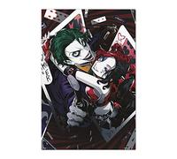 Grupo Erik DC Comics Harley Quinn Y Joker Anime Poster - 36 x 24 inches / 91.5 x 61 cm - Shipped Rolled Up - Cool Posters - Art Poster - Posters & Prints - Wall Posters