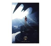 Grupo Erik DC Comics The Flash - Batcave Poster - 36 x 24 inches / 91.5 x 61 cm - Shipped Rolled Up - Cool Posters - Art Poster - Posters & Prints - Wall Posters