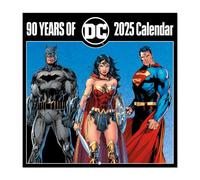 Grupo Erik DC Comics Wall Calendar 2025 | 12" x 12" Square Calendar 2025, Wall Planner 2025, Family Planner Calendar 2025 | DC Comics Calendar 2025, Batman Calendar 2025