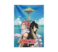 Grupo Erik Fairy Tail Decorative Flag | 27.5 x 39.3 inches - 70 x 100 cm | Wall Tapestry - Wallscroll - Hanging scroll - Poster - Kakemono | Wall Decor
