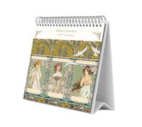 Grupo Erik Desk Calendar 2026 - Art Nouveau Calendar 2026 Month To View | Monthly Desk Planner, Desktop Gifts Under 10 Pounds | Art Gifts For Friends