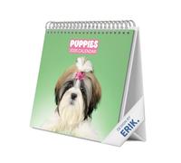 Grupo Erik Desk Calendar 2026 - Dog Calendar 2026 Calendar 2026 Month To View | Monthly Desk Planner, Desktop Gifts Under 10 Pounds | Gifts For Dog Lovers
