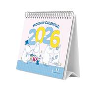 Grupo Erik Desk Calendar 2026 - Moomin Calendar 2026 Month To View | Monthly Desk Planner, Desktop Gifts Under 10 Pounds | Moomins Gifts For Friends