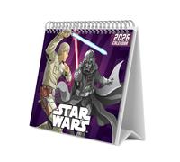 Grupo Erik Desk Calendar 2026 - Star Wars Calendar 2026 Month To View | Monthly Desk Planner, Desktop Gifts Under 10 Pounds | Star Wars Gifts For Friends