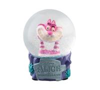 Grupo Erik Disney Alice In Wonderland Snow Globe - Cat Gifts, Merchandise | Cheshire Cat Figures - Snow Globes for Adults & Children, Secret Santa Gifts under 15 Pounds for Christmas, Xmas Home Decor