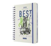 Grupo Erik Disney Diary 2025 - The Nightmare Before Christmas | January 2025 - December 2025 | A5 Planner With Stickers & Pocket | 2025 Planner Diary, 2025 Diary A5, 2025 Diary A5 Week To View