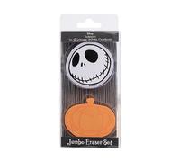 Grupo Erik Disney Pack of 2 Rubbers Erasers - The Nightmare Before Christmas | 2.2 x 2.6 in - 5.5 x 6.5 cm | Jumbo Eraser Set, Cute Erasers, Cute Rubbers | Nightmare Before Christmas Gifts