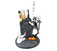 Grupo Erik Disney Pen Holder For Desk & Stationery Set - Disney The Nightmare Before Christmas Gifts | Desk Accessories - Pencil Holder, 2 Pens, Pencil, Eraser Holder, Sharpener