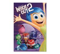 Grupo Erik Disney Pixar Inside Out 2 Poster - 36 x 24 in / 91.5 x 61 cm | Shipped Rolled Up - Cool Posters, Art Poster, Wall Posters & Prints | Inside Out Disney Gifts, Merchandise, Kids Wall Decor