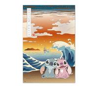 Grupo Erik Poster - Disney Stitch - 36 x 24 in (91.5 x 61 cm) - Shipped Rolled Up