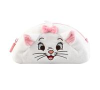 Grupo Erik Disney The Aristocats School Pencil Case - Cat Stationery Gifts | Plush Pencil Case, Cute Makeup Bag, Back to School Supplies, Office Stationery Supplies | Marie Aristocats Disney Merchandise