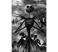 Grupo Erik Nightmare Before Christmas Poster - 36 x 24 inches / 91.5 x 61 cm - Shipped Rolled Up - Cool Posters - Art Poster - Posters & Prints - Wall Posters