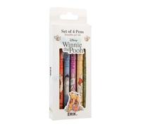 Grupo Erik Disney Winnie The Pooh Set Of 4 Erasable Pens - Stationery Gifts