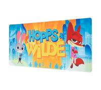 Grupo Erik XXL Mouse Pad - Disney Zootopia 2 | Gaming Desk Mat 31.5 x 13.8 inches, Non-Slip Rubber Keyboard & Mouse Mat Large | Zootropolis Disney Gifts, Gaming Gifts Gamer