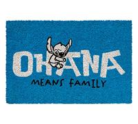 Disney Stitch Doormat Blue