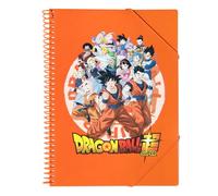 Grupo Erik Dragon Ball A4 Display Folder | 30 Pockets - Propylene Sleeves | A4 Display Book, Document Envelope With Velcro Closure | Dragon Ball Manga, Anime Gifts