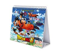 Grupo Erik Dragon Ball Calendar 2023 - Desktop Calendar 2023-7 X 8 Inches / 18 X 20 - Desk Calendar 2023-12 Month 2023 Planner - Dragon Ball Manga Gifts