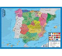 Grupo Erik Editores LPE266 - Lamina EDUCATIVA with Spain Map Design
