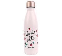 Grupo Erik Metal Water Bottle 500ml / 17oz - Ana Marin | Hot and Cold Water Bottle, Thermos Flask, Stainless Steel Water Bottle, Travel Bottles, Gym Bottle, Cute Water Bottle