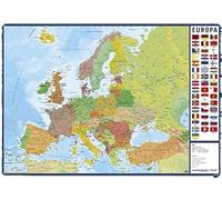Grupo Erik Europe Map Desk Mat in Spanish | 13.5 x 19.5 inches - 34.5 x 49.5 cm Pad Desk Protector Mat | Cute Stationery, Back to School Supplies