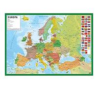 Grupo Erik Europe Map Desk Mat in Spanish | 13.5 x 19.5 inches - 34.5 x 49.5 cm Pad Desk Protector Mat | Cute Stationery, Back to School Supplies