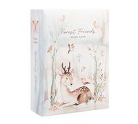 Grupo Erik Photo Album - Forest Friends | 6x4 Photo Album - 10x15 cm, 100 Pockets | Photo Albums 6x4, Memory Book, Photo Book, Small Photo Album, Cute Photo Album, Photo Gifts