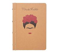 Grupo Erik Frida Kahlo A5 Notebook Hardback - Stationery Supplies, Gifts | Bullet Journal, Dotted Notebook A5 Sketchbook | Stationery Gifts under 10 Pounds, Frida Kahlo Gifts Art