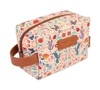 Grupo Erik Frida Kahlo Cosmetic Bag | 7.9 x 5.7 x 3.9 inches - 20 x 14.5 x 10 cm | Cosmetic Case | Large Pencil Case | Pencil Case | Cosmetic Pouch | Travel Toiletry Bag | Frida Kahlo Gifts