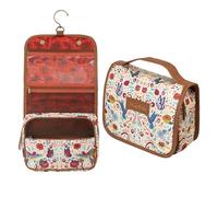 Grupo Erik Frida Kahlo Hanging Travel Toiletry Bag | Hanging Toiletry Bag with Hanging Hook, 100% Waterproof Bag, Make Up Bag, Cosmetic Bag, Travel Washbag | Frida Kahlo Gifts