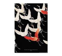 Grupo Erik Furisode With A Myriad Of Flying Cranes Poster - 36 x 24 inches / 91.5 x 61 cm - Shipped Rolled Up - Cool Posters - Art Poster - Wall Posters & Prints