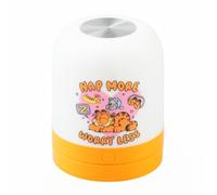 Grupo Erik Garfield Ambient Lamp - USB/Battery, Kids Night Light, Gifts | Rechargeable Lamp LED - 6 Hours Runtime, 3 Light Temperatures, Touch Lamps Bedside | Garfield Merchandise, Cat Gifts, Merch