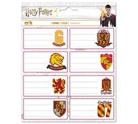 Grupo Erik Gryffindor Harry Potter Stickers | Sticky Labels | Food Labels Stickers | Labels Stickers | Self Adhesive Labels | Gift Tag Stickers | School Stickers | Harry Potter Gifts