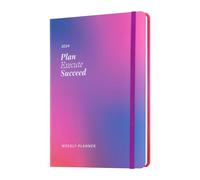 Grupo Erik Harmony A5 2024 Week To View Diary | December 2023 - December 2024 | 2024 Weekly Planner | A5 Planner With Stickers & Pocket | 2024 Diary | Cute Stationery